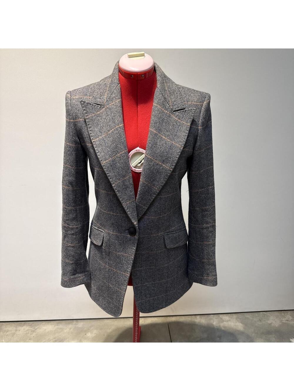 Rag Bone Women's Grey and Blue Jacket
